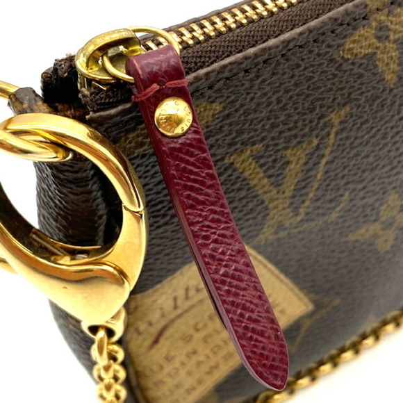 LOUIS VUITTON Mini Pochette Accessoire M63798 Accessory Pouch Monogram - Picture 6 of 10